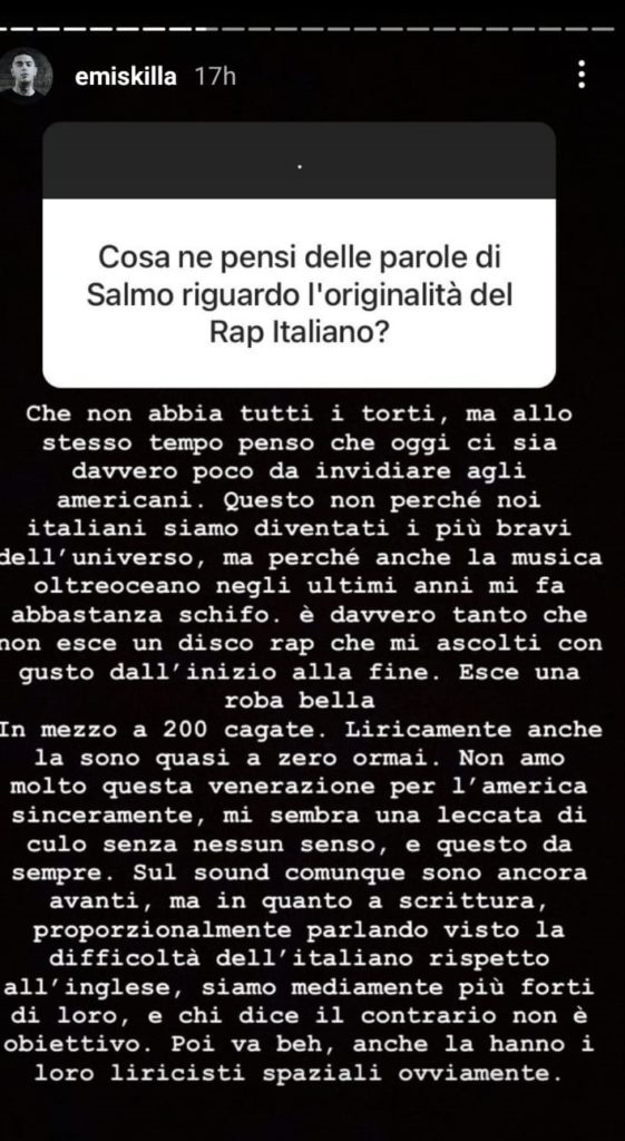 Emis Killa rap italiano